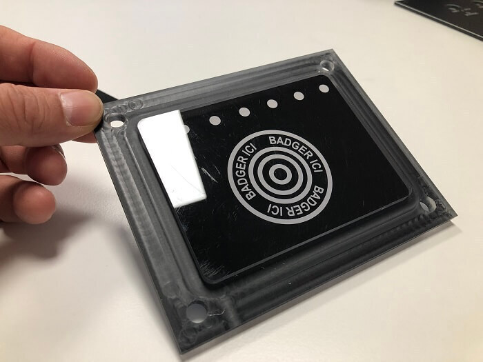 SERIG - impression Face avant rigide avec usinage 08