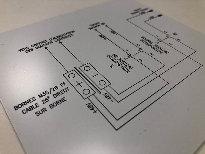 SERIG - Gravure plaque 01