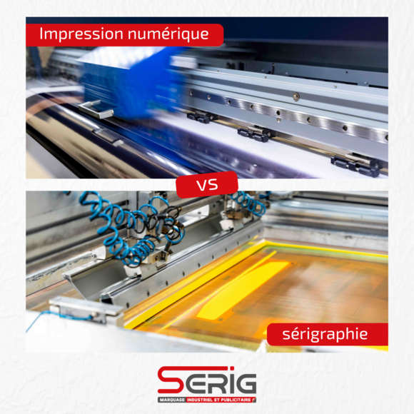 Impression numérique vs sérigraphie - SERIG
